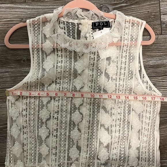 White POL Layla summer lace dress - Picture 6 of 8